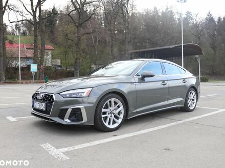 Ауді A5 2023 у Європі на Automoto.ua Сірий Ауді A5, об'ємом двигуна 1 л та пробігом 9 тис. км за 213000 $, фото 1 на Automoto.ua