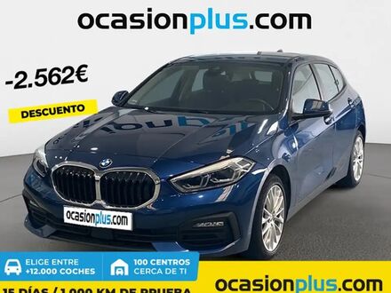 БМВ 118 2021 в Европе на Automoto.ua Синий БМВ 118, объемом двигателя 1.5 л и пробегом 116 тыс. км за 21391 $, фото 1 на Automoto.ua
