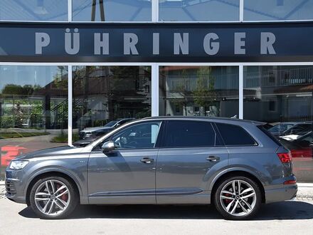 Ауди SQ7 2017 в Европе на Automoto.ua Серый Ауди SQ7, объемом двигателя 3.96 л и пробегом 225 тыс. км за 43698 $, фото 1 на Automoto.ua