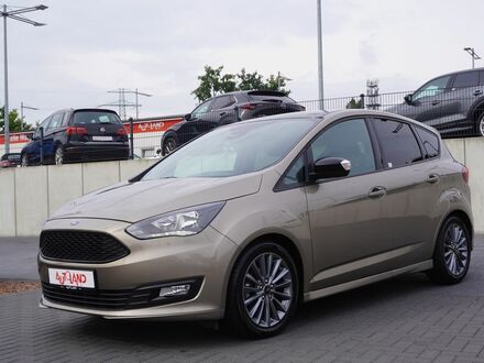 Форд Си-Макс 2018 в Европе на Automoto.ua Серый Форд Си-Макс, объемом двигателя 1 л и пробегом 55 тыс. км за 18772 $, фото 1 на Automoto.ua