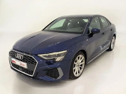 Ауді А3 2021 у Європі на Automoto.ua Синій Ауді А3, об'ємом двигуна 1.5 л та пробігом 48 тис. км за 31559 $, фото 1 на Automoto.ua