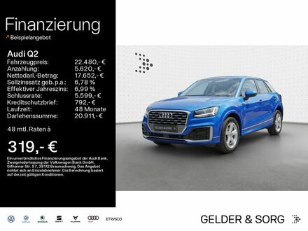 Ауді Ку2 2019 у Європі на Automoto.ua Синій Ауді Ку2, об'ємом двигуна 1.5 л та пробігом 38 тис. км за 25630 $, фото 1 на Automoto.ua