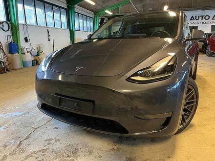 Тесла Model Y 2022 в Европе на Automoto.ua Тесла Model Y, объемом двигателя 0 л и пробегом 119 тыс. км за 34764 $, фото 1 на Automoto.ua