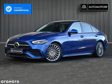 Мерседес Ц-Класс 2021 в Европе на Automoto.ua Синий Мерседес Ц-Класс, объемом двигателя 1 л и пробегом 45 тыс. км за 184900 $, фото 1 на Automoto.ua