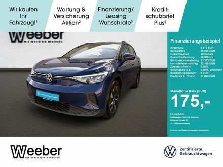 Фольксваген ID.4 2024 в Европе на Automoto.ua Синий Фольксваген ID.4, объемом двигателя 0 л и пробегом 13 тыс. км за 42362 $, фото 1 на Automoto.ua