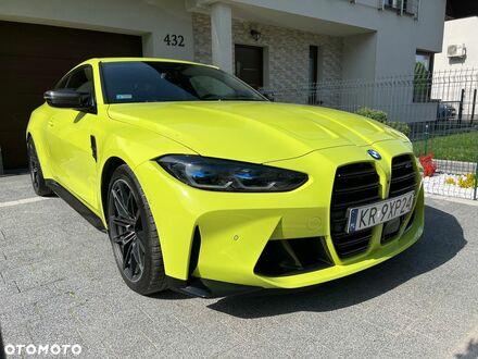 БМВ M4 2022 в Европе на Automoto.ua Желтый БМВ M4, объемом двигателя 2.99 л и пробегом 39 тыс. км за 374186 $, фото 1 на Automoto.ua