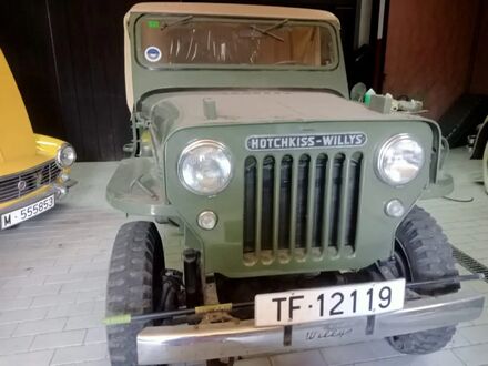 Джип Виллис 1958 в Европе на Automoto.ua Зеленый Джип Виллис, объемом двигателя 0 л и пробегом 11 тыс. км за 25150 $, фото 1 на Automoto.ua