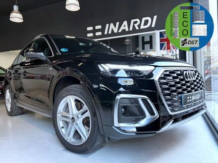 Ауді Ку 5 2024 у Європі на Automoto.ua Чорний Ауді Ку 5, об'ємом двигуна 1.97 л та пробігом 33 тис. км за 60816 $, фото 1 на Automoto.ua