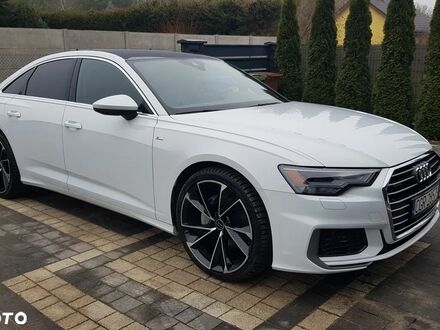 Ауді А6 2023 у Європі на Automoto.ua Білий Ауді А6, об'ємом двигуна 1 л та пробігом 47 тис. км за 158000 $, фото 1 на Automoto.ua