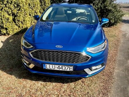 Форд Фьюжн 2017 в Европе на Automoto.ua Синий Форд Фьюжн, объемом двигателя 1 л и пробегом 156 тыс. км за 47000 $, фото 1 на Automoto.ua