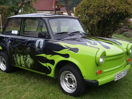 Трабант P601 1985 в Европе на Automoto.ua Зеленый Трабант P601, объемом двигателя 0.6 л и пробегом 30 тыс. км за 5263 $, фото 1 на Automoto.ua