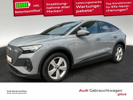 Ауді Q4 e-tron 2022 у Європі на Automoto.ua Сірий Ауді Q4 e-tron, об'ємом двигуна 0 л та пробігом 64 тис. км за 37104 $, фото 1 на Automoto.ua