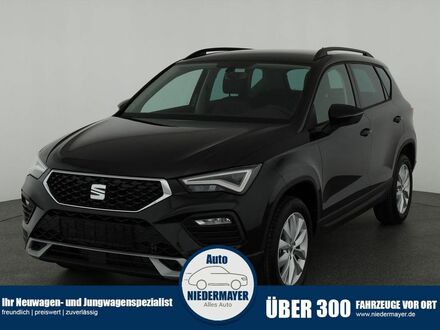 Черный Сеат Ateca, объемом двигателя 1.5 л и пробегом 1 тыс. км за 29058 $, фото 1 на Automoto.ua