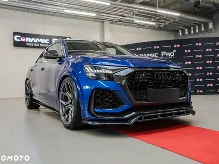 Ауди RS Q8 2023 в Европе на Automoto.ua Синий Ауди RS Q8, объемом двигателя 4 л и пробегом 33 тыс. км за 738000 $, фото 1 на Automoto.ua