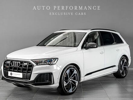 Ауді SQ7 2020 у Європі на Automoto.ua Білий Ауді SQ7, об'ємом двигуна 3.96 л та пробігом 95 тис. км за 81086 $, фото 1 на Automoto.ua