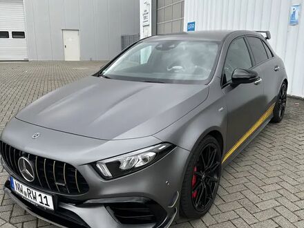 Мерседес A 45 AMГ 2019 в Европе на Automoto.ua Серый Мерседес A 45 AMГ, объемом двигателя 1.99 л и пробегом 60 тыс. км за 52534 $, фото 1 на Automoto.ua