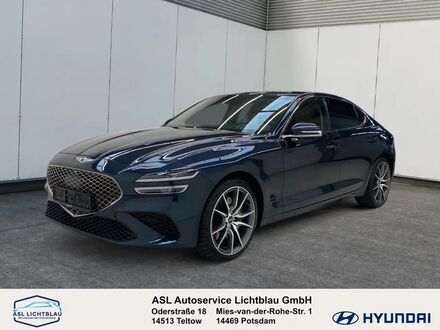 Генезис G70 2022 в Европе на Automoto.ua Синий Генезис G70, объемом двигателя 0 л и пробегом 15 тыс. км за 41279 $, фото 1 на Automoto.ua