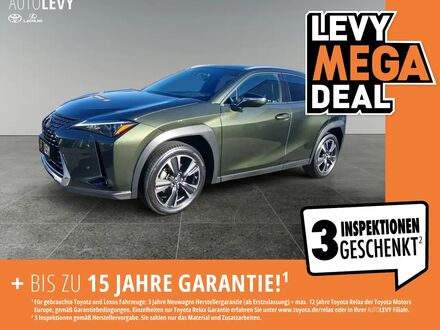 Лексус UX 250h 2023 в Европе на Automoto.ua Зеленый Лексус UX 250h, объемом двигателя 1.99 л и пробегом 20 тыс. км за 39939 $, фото 1 на Automoto.ua
