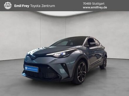 Тойота C-HR 2022 у Європі на Automoto.ua Синій Тойота C-HR, об'ємом двигуна 1.99 л та пробігом 48 тис. км за 30179 $, фото 1 на Automoto.ua