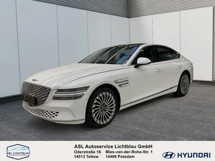Генезис G80 2022 в Европе на Automoto.ua Белый Генезис G80, объемом двигателя 0 л и пробегом 25 тыс. км за 58884 $, фото 1 на Automoto.ua