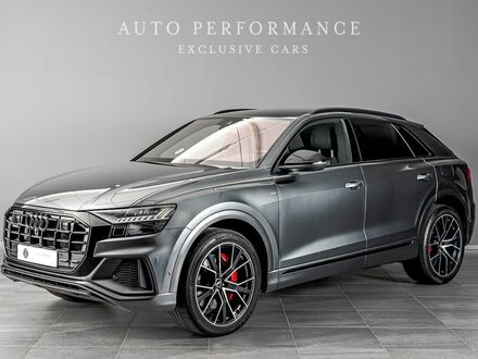 Ауді Q8 2021 у Європі на Automoto.ua Сірий Ауді Q8, об'ємом двигуна 3 л та пробігом 131 тис. км за 57828 $, фото 1 на Automoto.ua