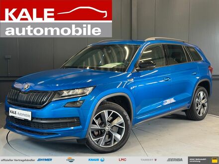 Синий Шкода Kodiaq, объемом двигателя 1.98 л и пробегом 94 тыс. км за 32514 $, фото 1 на Automoto.ua