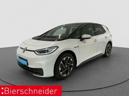 Фольксваген ID.3 2022 в Европе на Automoto.ua Белый Фольксваген ID.3, объемом двигателя 0 л и пробегом 13 тыс. км за 29569 $, фото 1 на Automoto.ua
