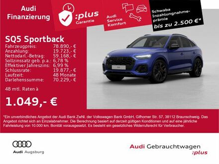 Ауди SQ5 2024 в Европе на Automoto.ua Синий Ауди SQ5, объемом двигателя 2.97 л и пробегом 15 тыс. км за 90860 $, фото 1 на Automoto.ua