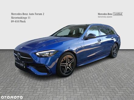 Мерседес Ц-Клас 2022 у Європі на Automoto.ua Синій Мерседес Ц-Клас, об'ємом двигуна 1 л та пробігом 25 тис. км за 219900 $, фото 1 на Automoto.ua