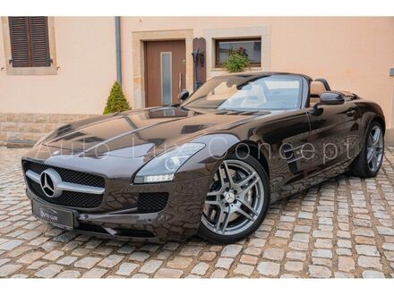 Коричневий Мерседес SLS AMG, об'ємом двигуна 6.21 л та пробігом 48 тис. км за 182677 $, фото 1 на Automoto.ua