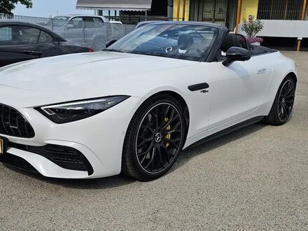 Мерседес SL 43 AMG 2024 в Европе на Automoto.ua Белый Мерседес SL 43 AMG, объемом двигателя 2 л и пробегом 11 тыс. км за 149313 $, фото 1 на Automoto.ua
