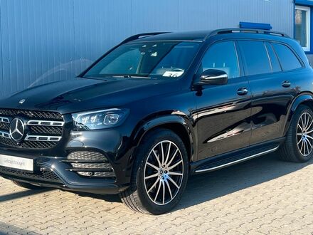 Мерседес GLS 450 2024 в Европе на Automoto.ua Черный Мерседес GLS 450, объемом двигателя 3 л и пробегом 10 тыс. км за 97190 $, фото 1 на Automoto.ua