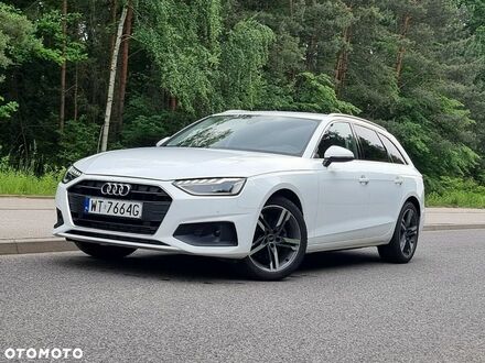 Ауди А4 2024 в Европе на Automoto.ua Белый Ауди А4, объемом двигателя 1 л и пробегом 26 тыс. км за 31477 $, фото 1 на Automoto.ua