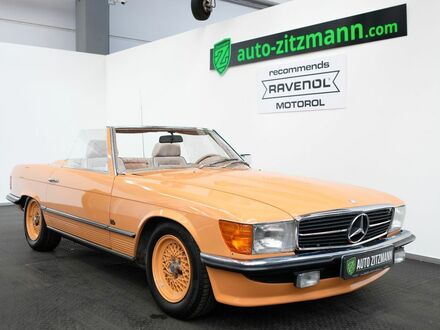 Мерседес СЛ 280 1977 у Європі на Automoto.ua Помаранчевий Мерседес СЛ 280, об'ємом двигуна 2.72 л та пробігом 18 тис. км за 70825 $, фото 1 на Automoto.ua