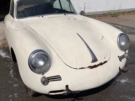 Порше 356 1963 в Европе на Automoto.ua Белый Порше 356, объемом двигателя 1.6 л и пробегом 1000 тыс. км за 49151 $, фото 1 на Automoto.ua