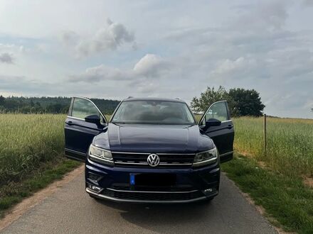 Фольксваген Тигуан 2017 в Европе на Automoto.ua Синий Фольксваген Тигуан, объемом двигателя 1.4 л и пробегом 108 тыс. км за 19694 $, фото 1 на Automoto.ua
