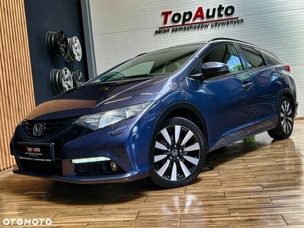 Хонда Цивик 2014 в Европе на Automoto.ua Синий Хонда Цивик, объемом двигателя 1 л и пробегом 186 тыс. км за 8209 $, фото 1 на Automoto.ua