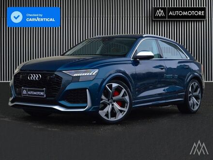 Ауди RS Q8 2022 в Европе на Automoto.ua Синий Ауди RS Q8, объемом двигателя 4 л и пробегом 38 тыс. км за 135589 $, фото 1 на Automoto.ua