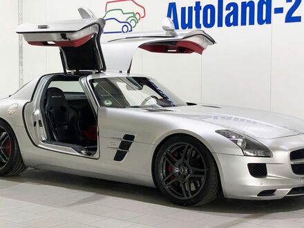 Мерседес SLS AMG 2010 в Европе на Automoto.ua Серебряный Мерседес SLS AMG, объемом двигателя 6.21 л и пробегом 81 тыс. км за 221239 $, фото 1 на Automoto.ua
