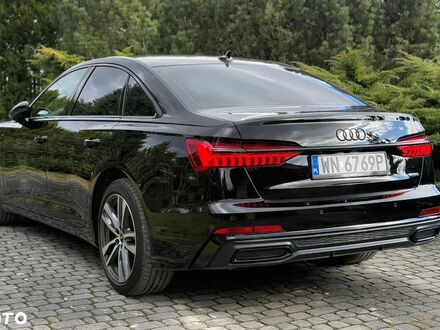 Ауді А6 2022 у Європі на Automoto.ua Чорний Ауді А6, об'ємом двигуна 1 л та пробігом 41 тис. км за 189000 $, фото 1 на Automoto.ua