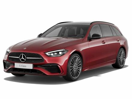 Мерседес Ц 220 2024 у Європі на Automoto.ua Червоний Мерседес Ц 220, об'ємом двигуна 1.99 л та пробігом 15 тис. км за 55585 $, фото 1 на Automoto.ua