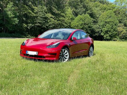 Червоний Тесла Модель 3, об'ємом двигуна 0 л та пробігом 6 тис. км за 41893 $, фото 1 на Automoto.ua