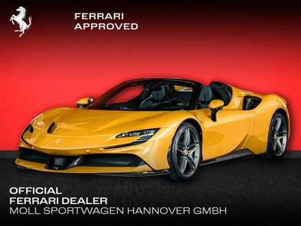 Феррари SF90 2023 в Европе на Automoto.ua Оранжевый Феррари SF90, объемом двигателя 3.99 л и пробегом 9 тыс. км за 546484 $, фото 1 на Automoto.ua