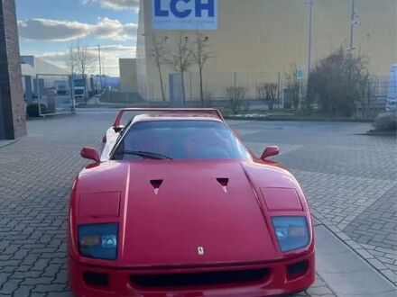 Феррарі F40 1989 у Європі на Automoto.ua Червоний Феррарі F40, об'ємом двигуна 0 л та пробігом 21 тис. км за 2995278 $, фото 1 на Automoto.ua
