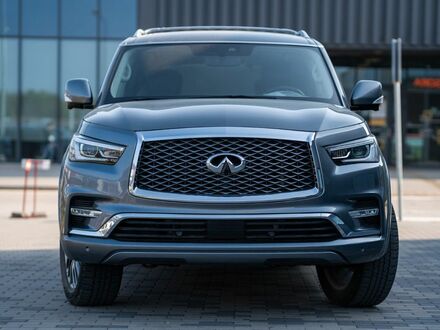 Серый Инфинити QX80, объемом двигателя 5.55 л и пробегом 108 тыс. км за 51687 $, фото 1 на Automoto.ua