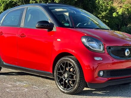 Смарт Forfour 2014 у Європі на Automoto.ua Червоний Смарт Forfour, об'ємом двигуна 1 л та пробігом 55 тис. км за 11256 $, фото 1 на Automoto.ua