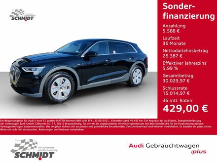 Ауді E-Tron 2021 у Європі на Automoto.ua Чорний Ауді E-Tron, об'ємом двигуна 0 л та пробігом 49 тис. км за 35165 $, фото 1 на Automoto.ua