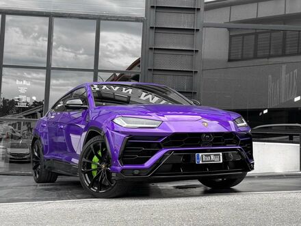 Фіолетовий Ламборджині Урус, об'ємом двигуна 4 л та пробігом 14 тис. км за 377862 $, фото 1 на Automoto.ua