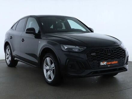 Ауди Ку 5 2022 в Европе на Automoto.ua Черный Ауди Ку 5, объемом двигателя 1.97 л и пробегом 73 тыс. км за 52432 $, фото 1 на Automoto.ua