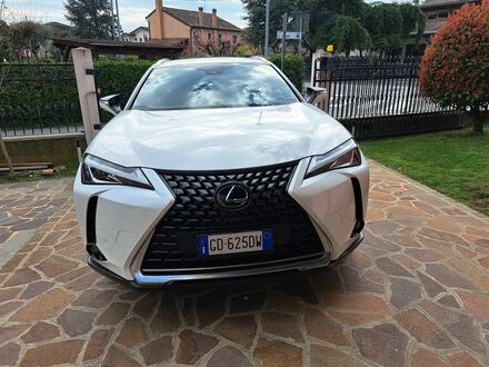 Лексус UX 250h 2020 в Европе на Automoto.ua Белый Лексус UX 250h, объемом двигателя 1.99 л и пробегом 42 тыс. км за 24018 $, фото 1 на Automoto.ua